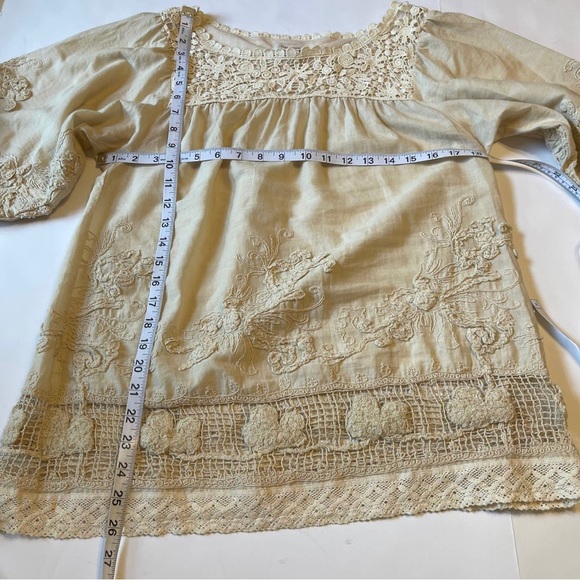 Sundance Lace & Embroiled Boho Top - Picture 6 of 6